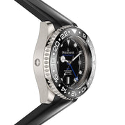 Oceaneva 6000m GMT Deep Marine Explorer VI Grade 5 Titanium Automatic Black