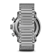 Shinola Canfield C56 Chrono 43mm Silver SS Whiskey