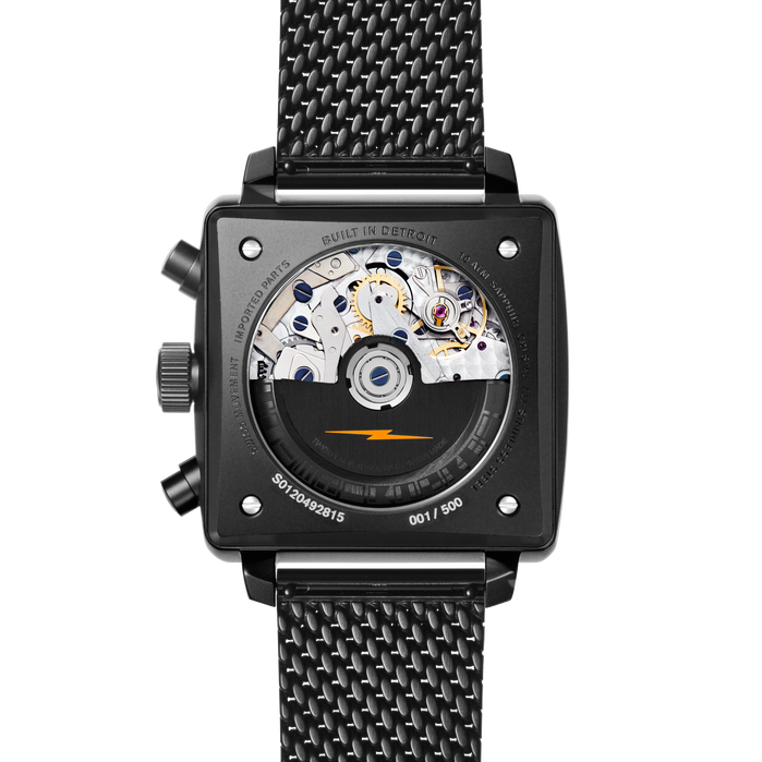 Shinola Mackinac Automatic Chrono 40mm Night Race Limited Edition angled shot picture