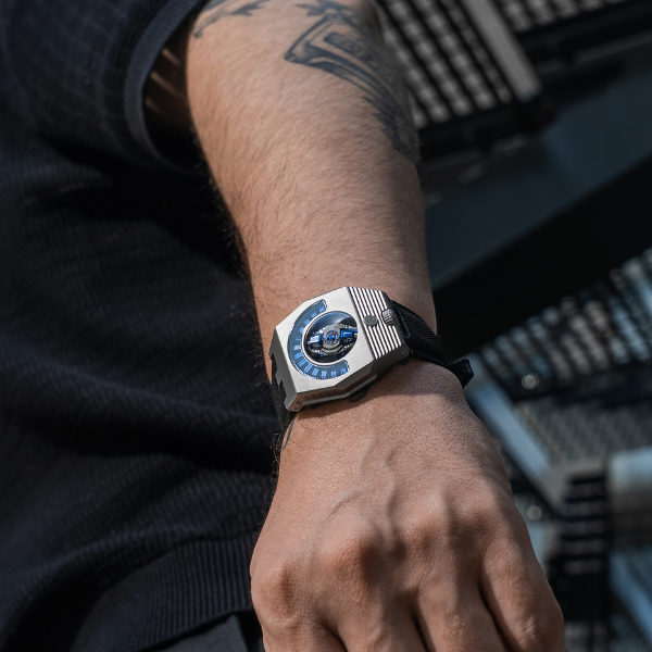 Atowak Manta-X Swiss Automatic Titanium Tidal Blue