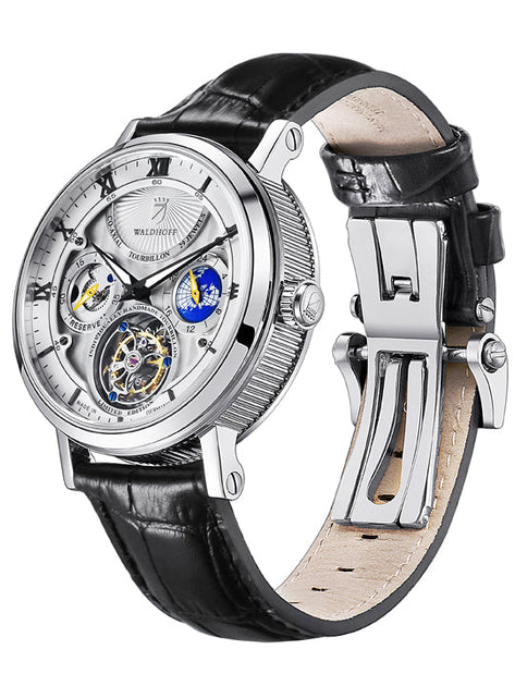 Manufaktur Waldhoff Ultramatic Diamond Silver – Watches.com
