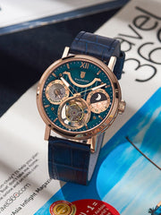 Manufaktur Waldhoff Ultramatic II Royal Blue Rose Gold