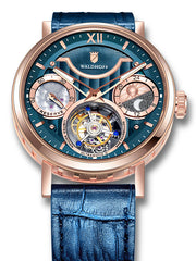 Manufaktur Waldhoff Ultramatic II Royal Blue Rose Gold