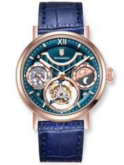 Manufaktur Waldhoff Ultramatic II Royal Blue Rose Gold