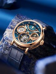 Manufaktur Waldhoff Ultramatic II Royal Blue Rose Gold
