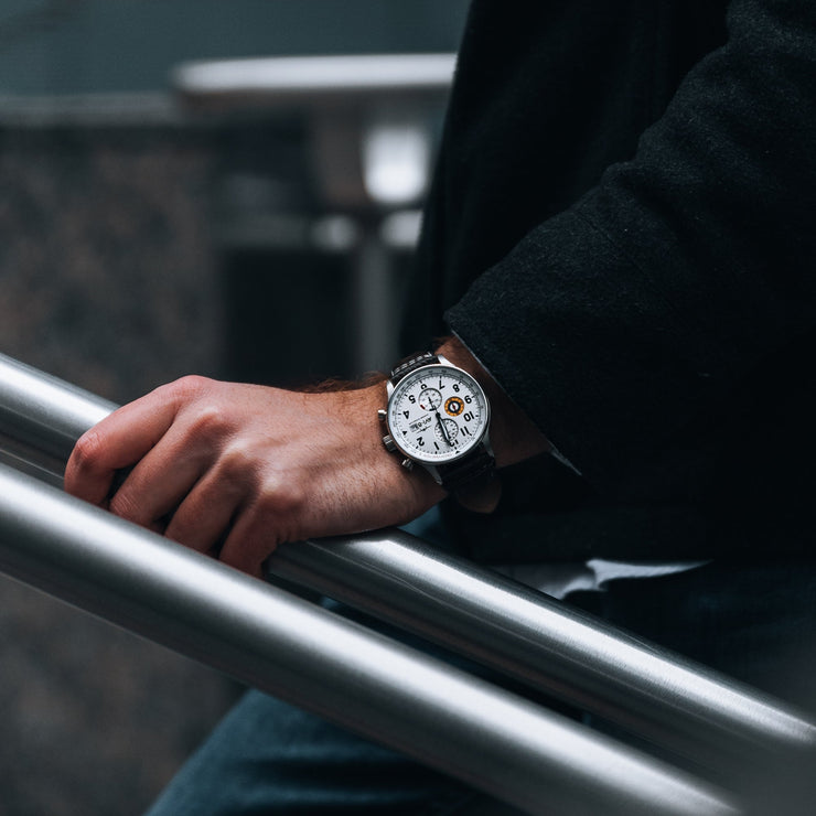 AVI-8 Hawker Hurricane Classic Chronograph Classic White | Watches.com