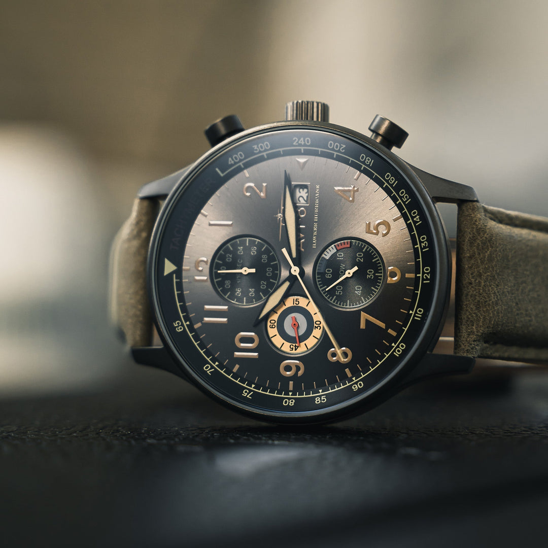 AVI-8 Hawker Hurricane Classic Chronograph Dark Earth | Watches.com