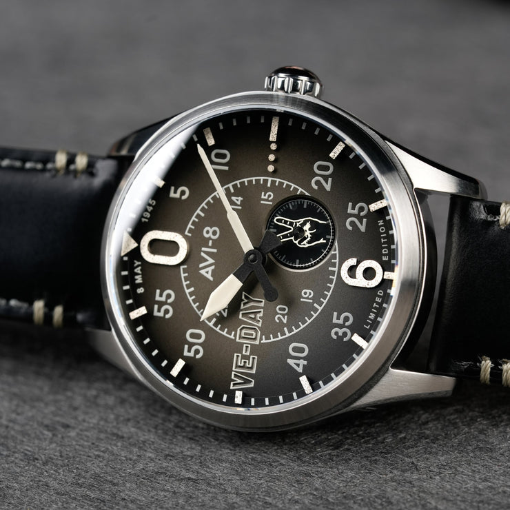 AVI-8 Spitfire Type 300 Automatic VE-Day 80th Limited Edition Valour Midnight