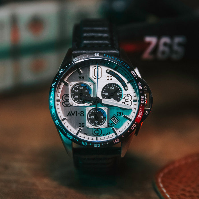 P-51 Mustang Blakeslee Chronograph Command Pilot angled shot picture
