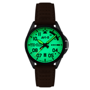 AVI-8 P-51 Mustang Patriot Automatic VE-Day 80th Limited Edition Victory Cream