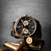AVI-8 Spitfire Lock Chronograph Void Black