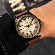 AVI-8 Hawker Hurricane Kent Automatic VE-Day 80th Limited Edition Vanguard Beige