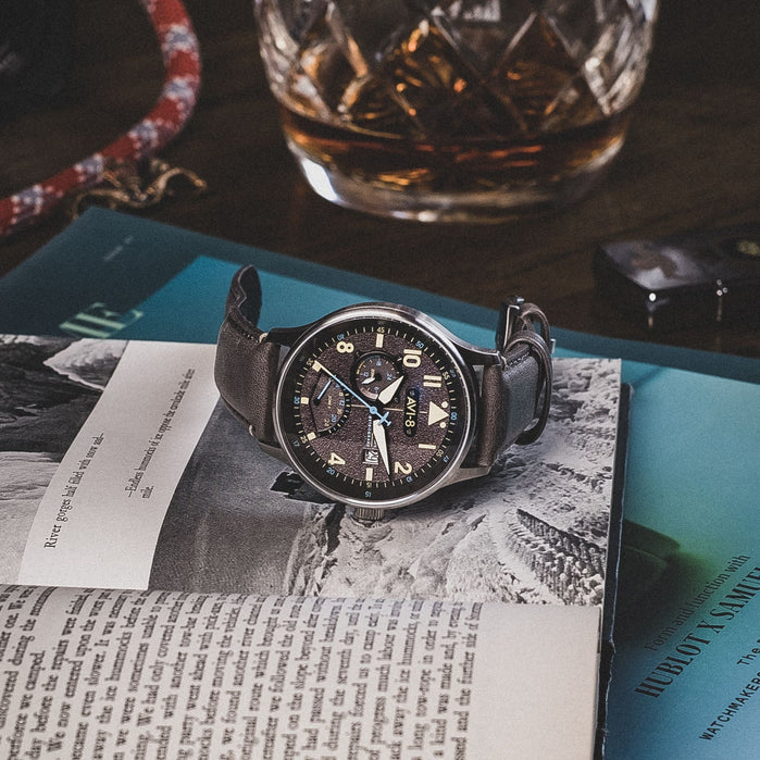 Hawker Hurricane Mckellar Dual Time Ash Grey angled shot picture