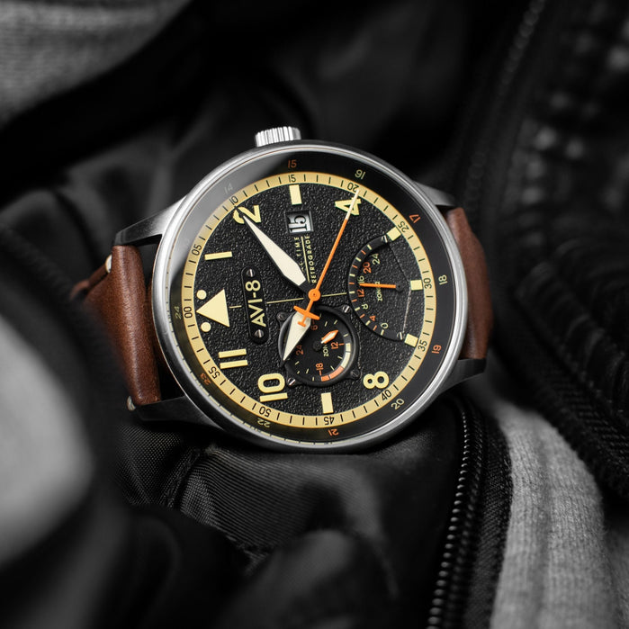 Hawker Hurricane Mckellar Dual Time Metropolis Black angled shot picture