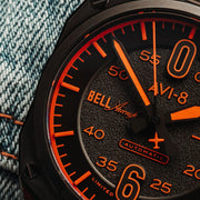 AVI-8 Bell X-1 Glamorous Glennis Automatic Limited Edition Pinecastle Black