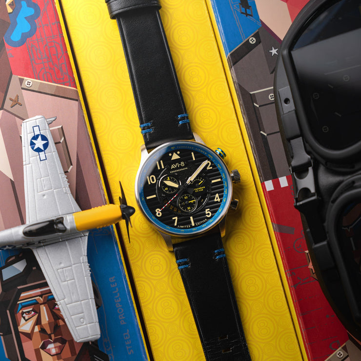 AVI-8 Flyboy Spirit Of Tuskegee Chronograph Limited Edition Parrish