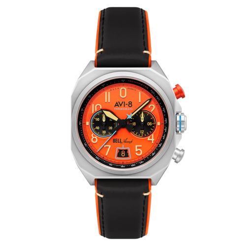 AVI-8 Bell X-1 Machbuster Chronograph Rusty Orange | Watches.com