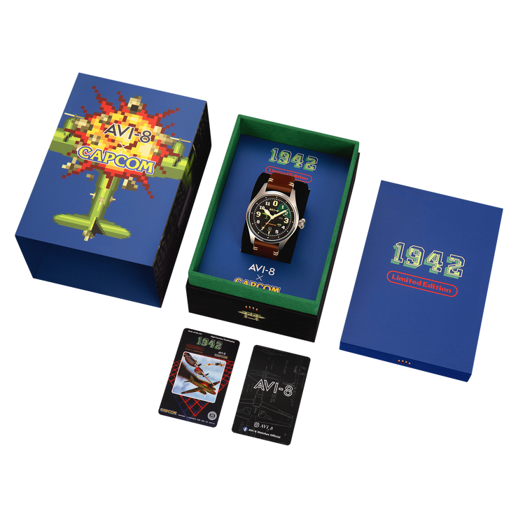 AVI-8 Hawker Hurricane Clowes Automatic Capcom 1942 Pixel Onyx Ace Limited Edition