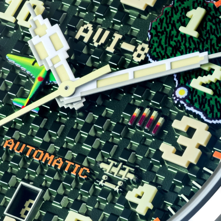 AVI-8 Hawker Hurricane Clowes Automatic Capcom 1942 Pixel Green Ace Limited Edition