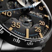 AVI-8 Hawker Hurricane 90th Anniversary Chronograph Limited Edition Thunder Black