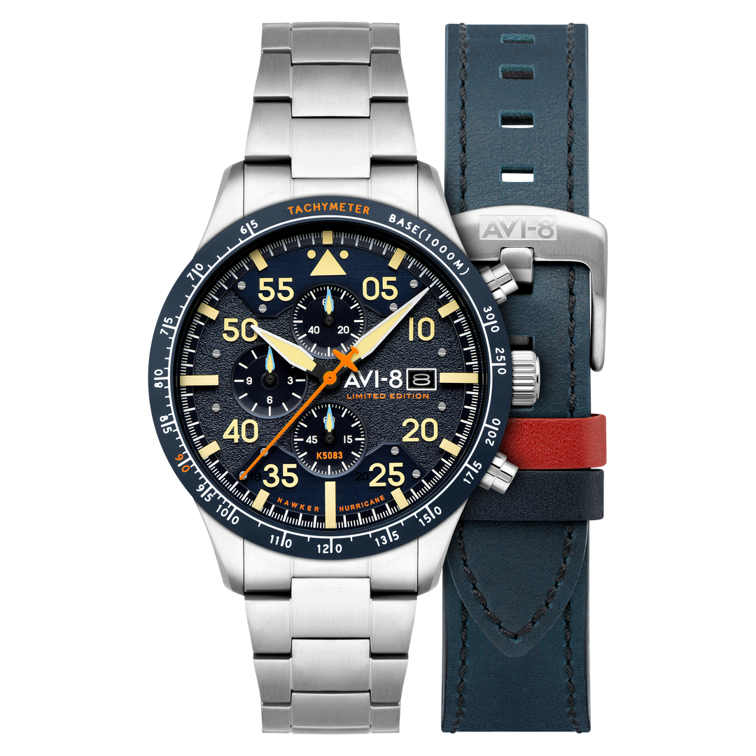 AVI-8 Hawker Hurricane 90th Anniversary Chronograph Limited
