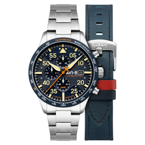 AVI-8 Hawker Hurricane 90th Anniversary Chronograph Limited