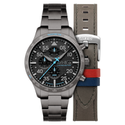 AVI-8 Hawker Hurricane 90th Anniversary Chronograph Limited Edition Hangar Grey
