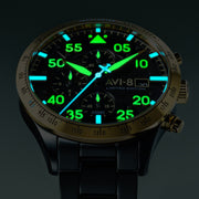 AVI-8 Hawker Hurricane 90th Anniversary Chronograph Limited Edition Altitude Black