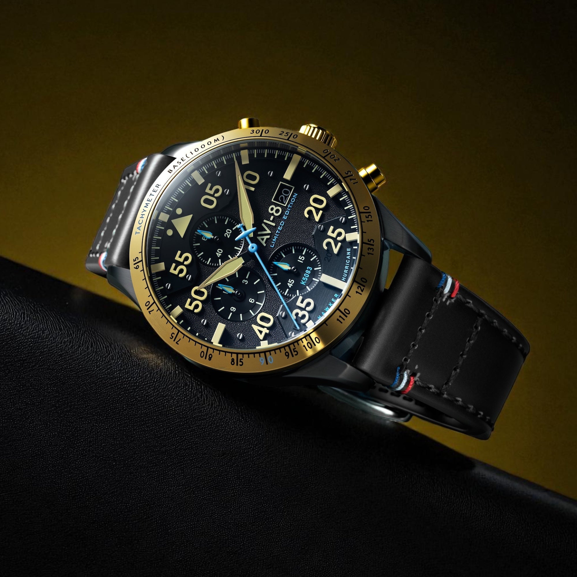 AVI-8 Hawker Hurricane 90th Anniversary Chronograph Limited