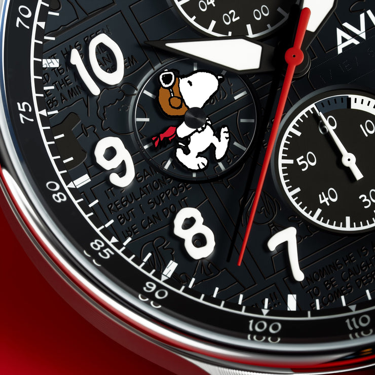 AVI-8 Hawker Hurricane Classic Chrono Peanuts Snoopy Flying Ace Limited Edition