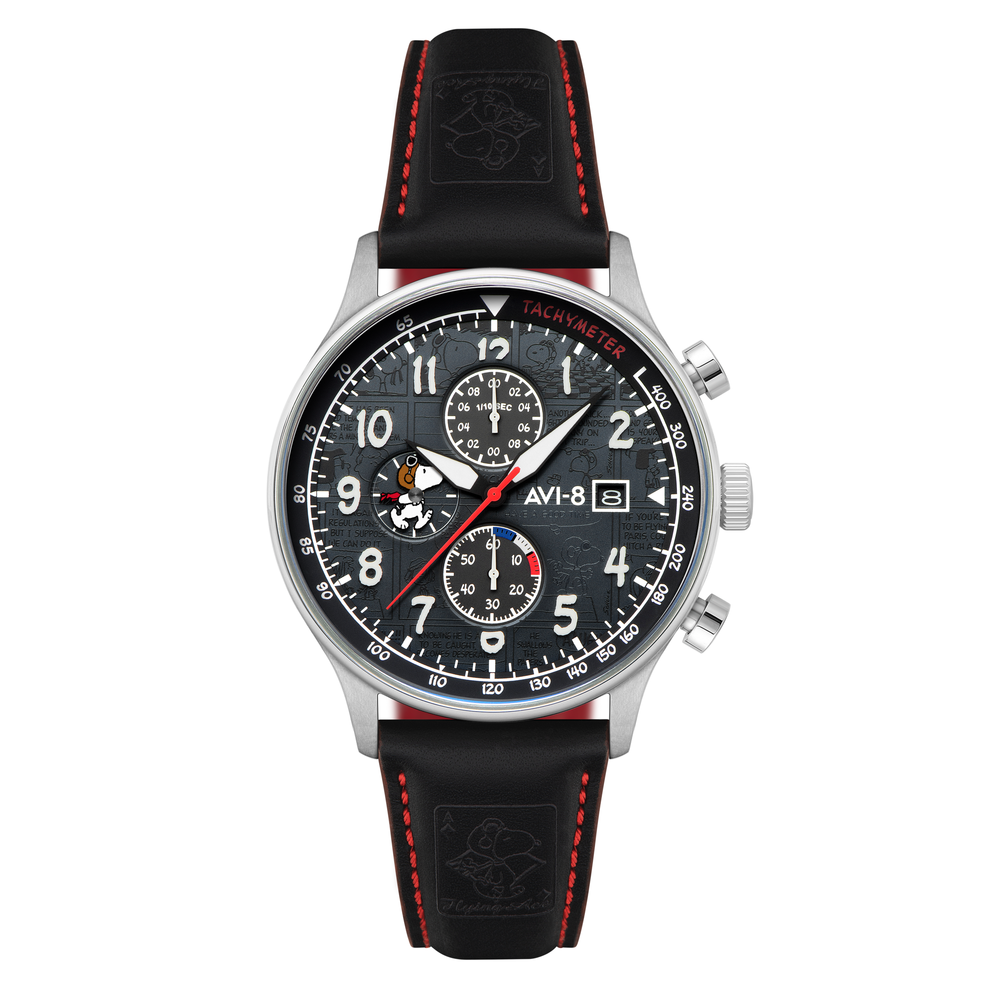 AVI-8 Hawker Hurricane Classic Chrono Peanuts Snoopy Flying Ace AVI-8 Hawker Hurricane Classic Chrono Peanuts Snoopy Flying Ace