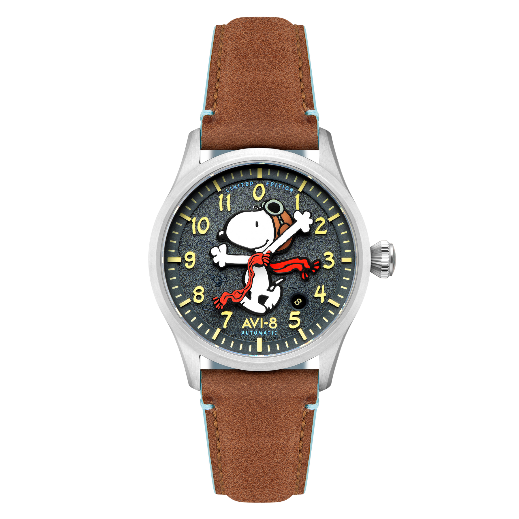 AVI-8 Flyboy Engineer Automatic Peanuts Snoopy Flying Ace Pilot