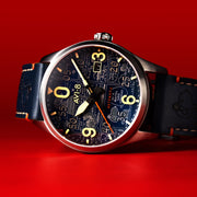 AVI-8 Spitfire Smith Automatic Peanuts Snoopy Flying Ace Limited Edition Beagle Blue