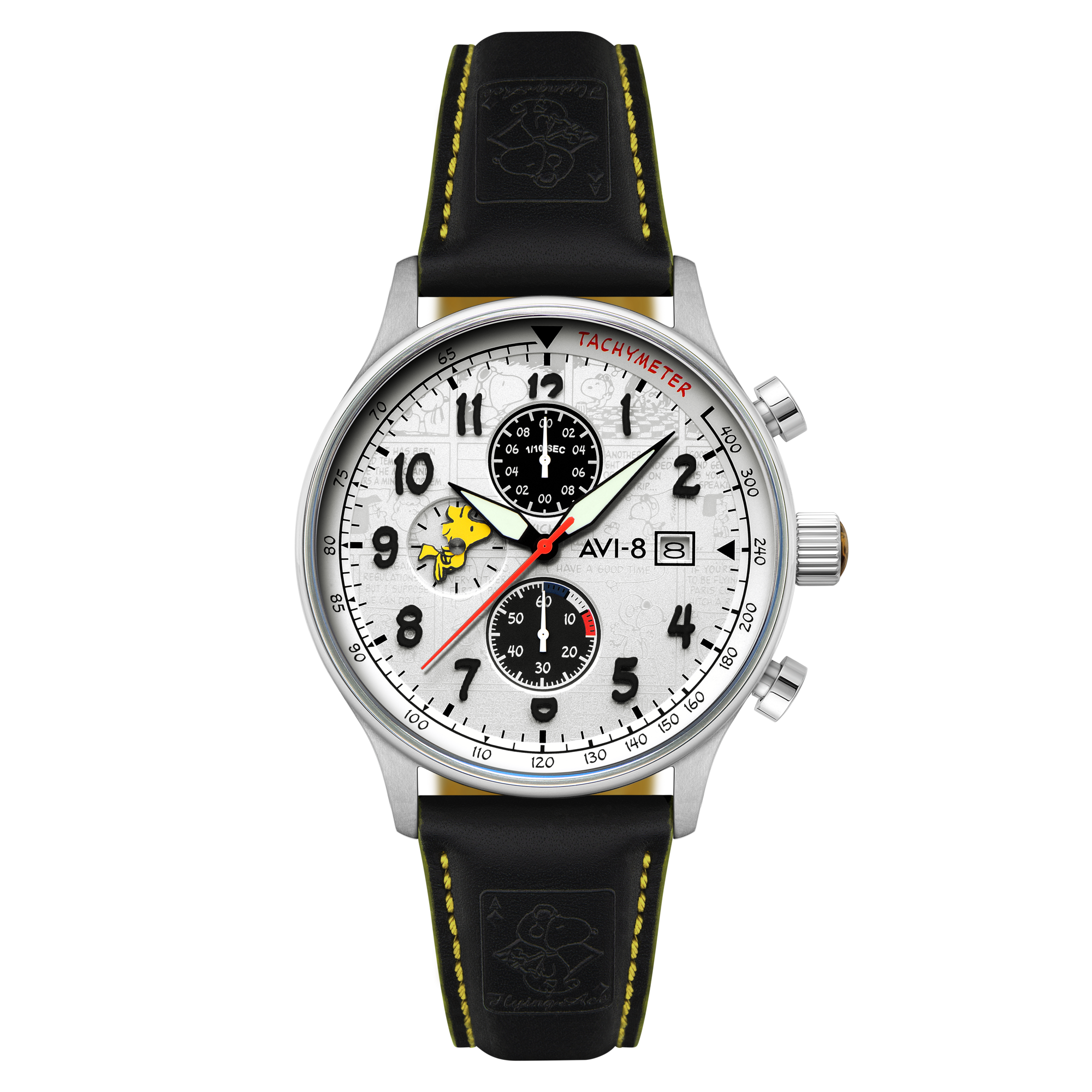 AVI-8 Hawker Hurricane Classic Chronograph Peanuts Snoopy Flying
