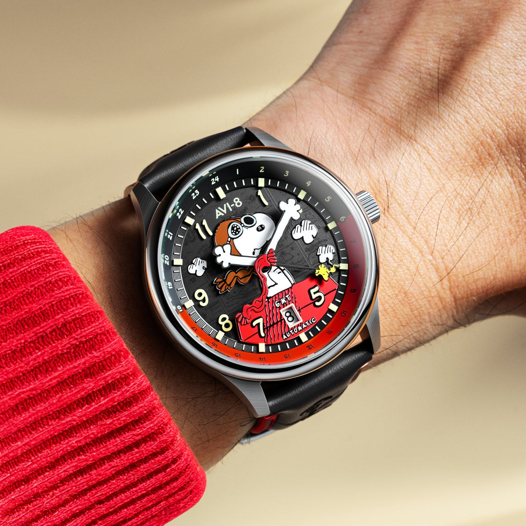 AVI-8 Hawker Hurricane Kent GMT Automatic Peanuts Snoopy Flying