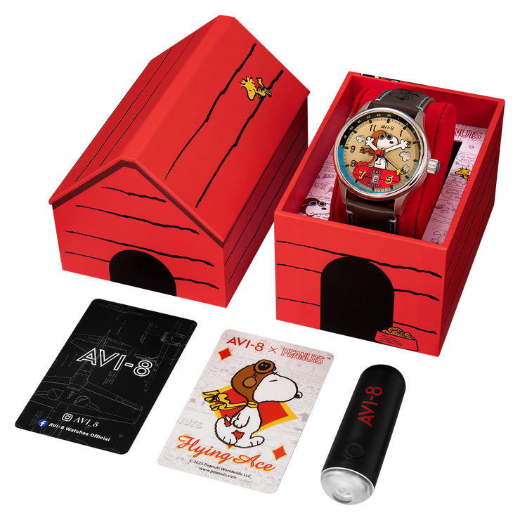 AVI-8 Hawker Hurricane Kent GMT Automatic Peanuts Snoopy Flying