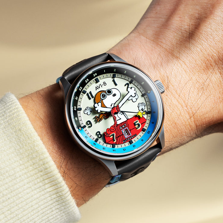 AVI-8 Hawker Hurricane Kent GMT Automatic Peanuts Snoopy Flying