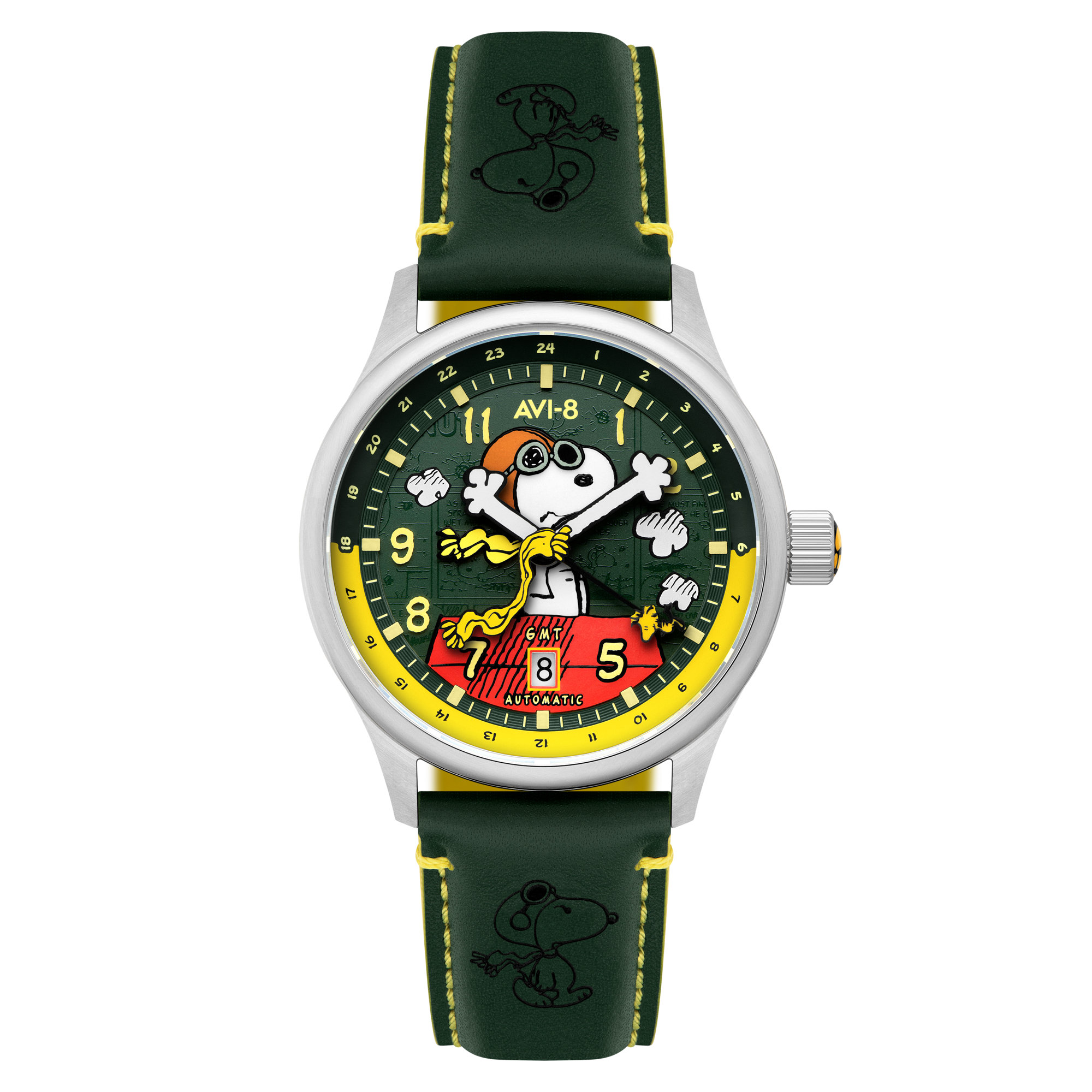 AVI-8 Hawker Hurricane Kent GMT Automatic Peanuts Snoopy Flying
