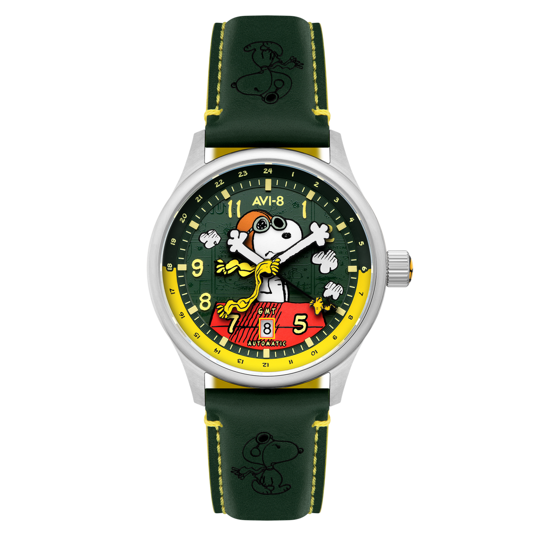 AVI-8 Hawker Hurricane Kent GMT Automatic Peanuts Snoopy Flying