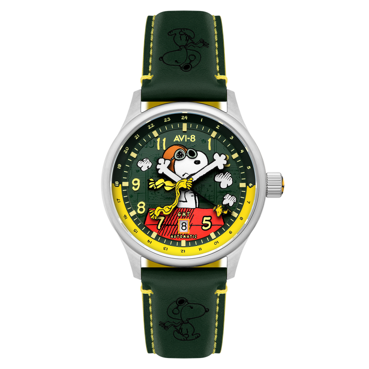 AVI-8 Hawker Hurricane Kent GMT Automatic Peanuts Snoopy Flying
