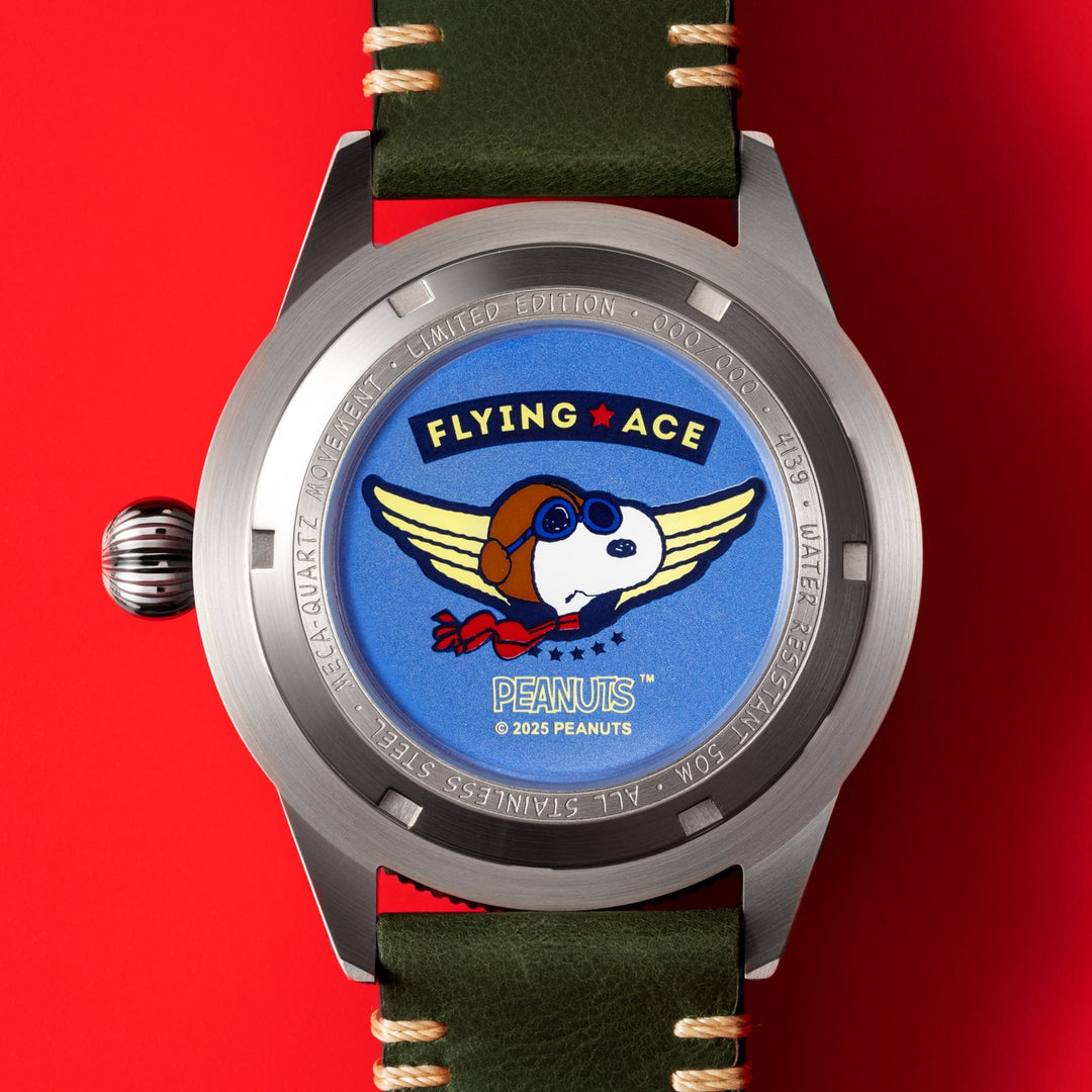 AVI-8 Flyboy Airmaster 40 Peanuts Snoopy Flying Ace Limited