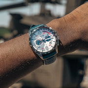 AVI-8 P-51 Mustang Kindelberger Chronograph 85th Anniversary Limited Edition Slipstream Silver