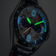 AVI-8 P-51 Mustang Kindelberger Chronograph 85th Anniversary Limited Edition Slipstream Silver