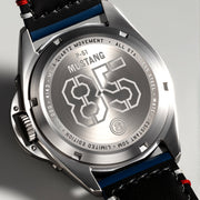 AVI-8 P-51 Mustang Kindelberger Chronograph 85th Anniversary Limited Edition Slipstream Silver