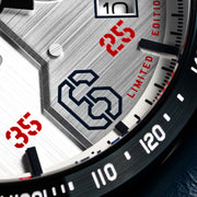 AVI-8 P-51 Mustang Kindelberger Chronograph 85th Anniversary Limited Edition Slipstream Silver