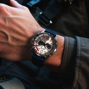 AVI-8 P-51 Mustang Kindelberger Chronograph 85th Anniversary Limited Edition Slipstream Silver