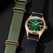 AVI-8 Flyboy Eagle Squadron Automatic Bronze 85th Coltishall Limited Edition