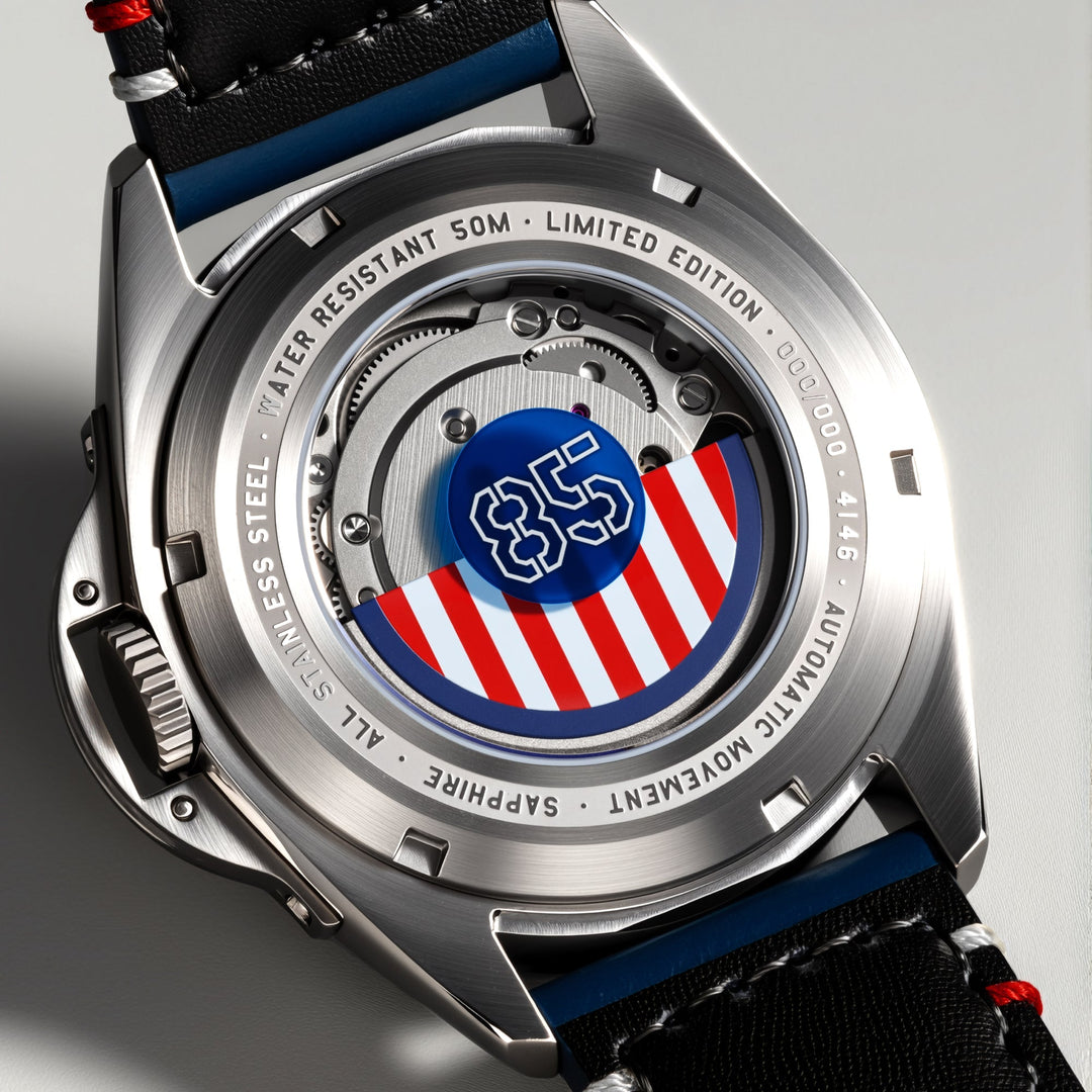 AVI-8 P-51 Mustang Hitchcock Automatic 85th Anniversary Limited