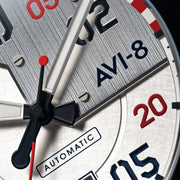 AVI-8 P-51 Mustang Hitchcock Automatic 85th Anniversary Limited Edition Steel Ascent