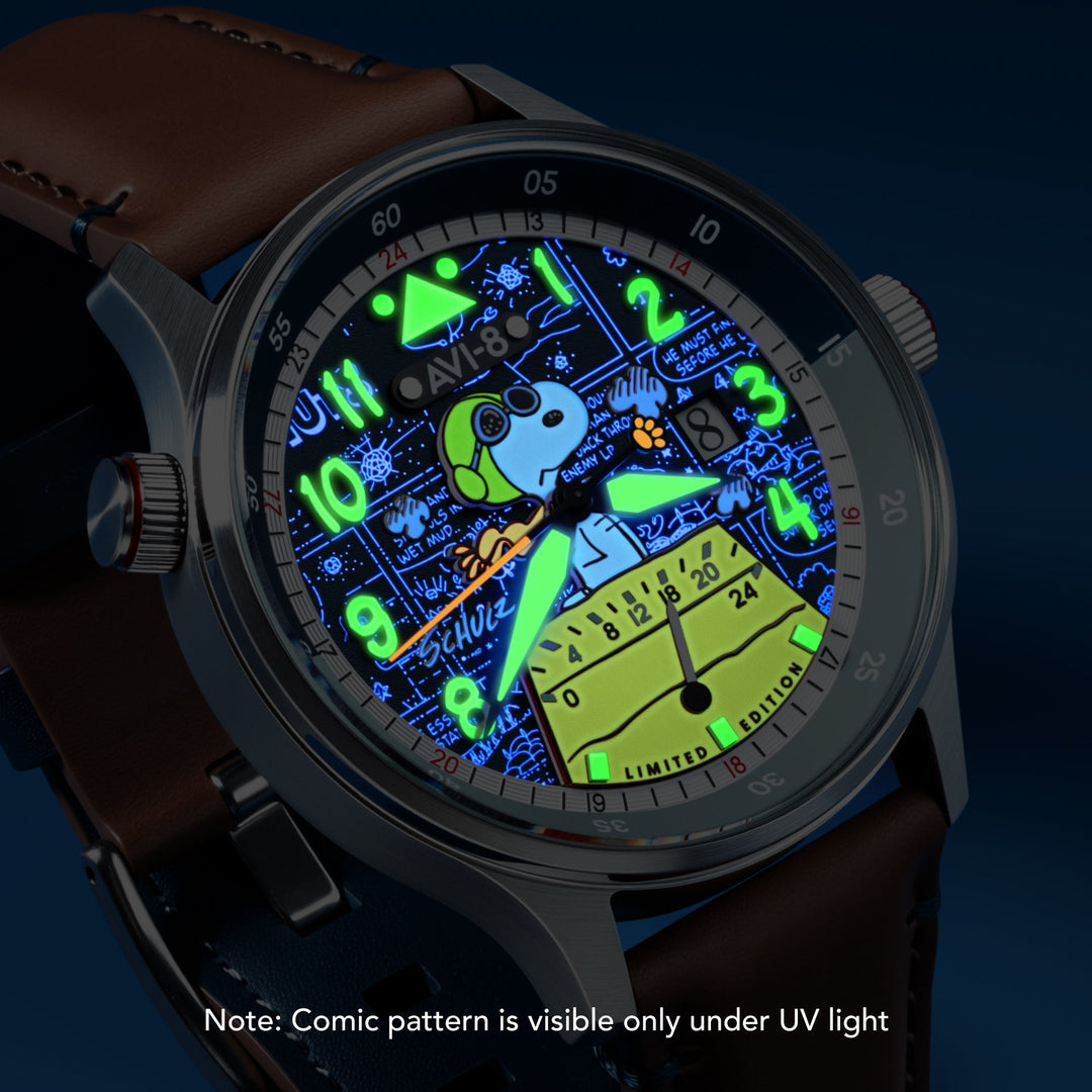 AVI-8 Hawker Hurricane Mckellar Dual Time Peanuts Snoopy Flying